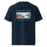 Como Heavyweight T-Shirt Navy Back