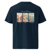French Riviera Heavyweight T-Shirt Navy Back