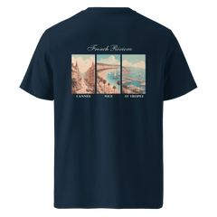 French Riviera Heavyweight T-Shirt Navy Back
