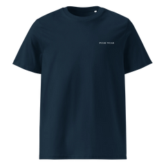 French Riviera Heavyweight T-Shirt Navy Front