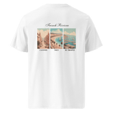 French Riviera Heavyweight T-Shirt White Back