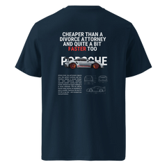 Porsche Heavyweight T-Shirt Navy Back