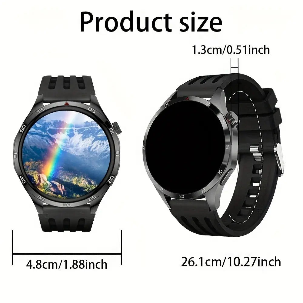 Smartwatch Metal Body Silicone Strap Multiple Watch Faces Wireless Communication Sms Reminder Sports Modes Magnetic USB Charging Digital Smart Watches