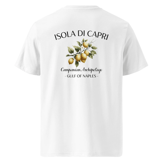 Capri Heavyweight T-Shirt White Back