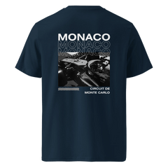 Circuit De Monte Carlo Heavyweight T-Shirt Navy Back