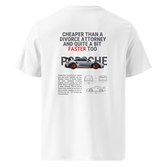 Porsche Heavyweight T-Shirt White Back